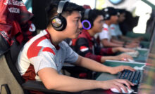 Atlet esports Indonesia di SEA Games 2025 saat bertanding.