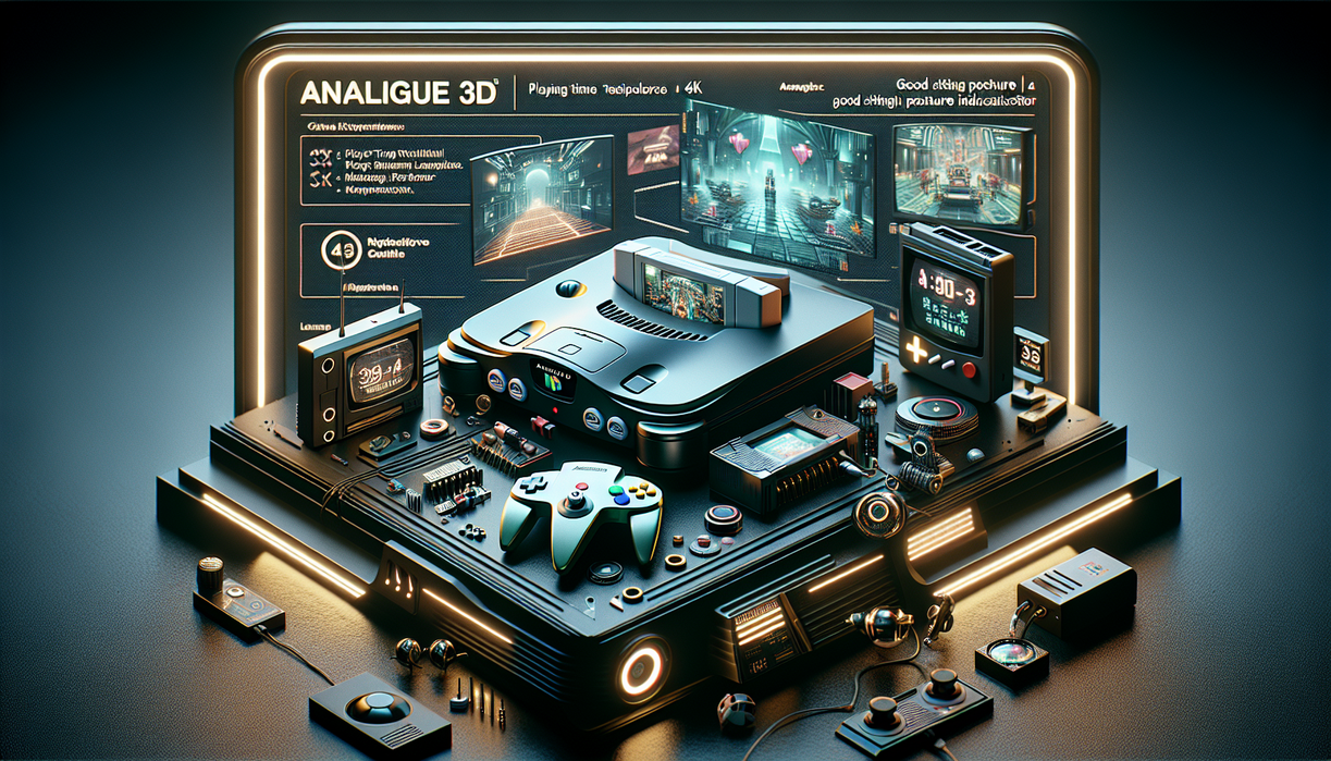 Analogue 3D: Cara Baru Menikmati Game N64 di Era 4K