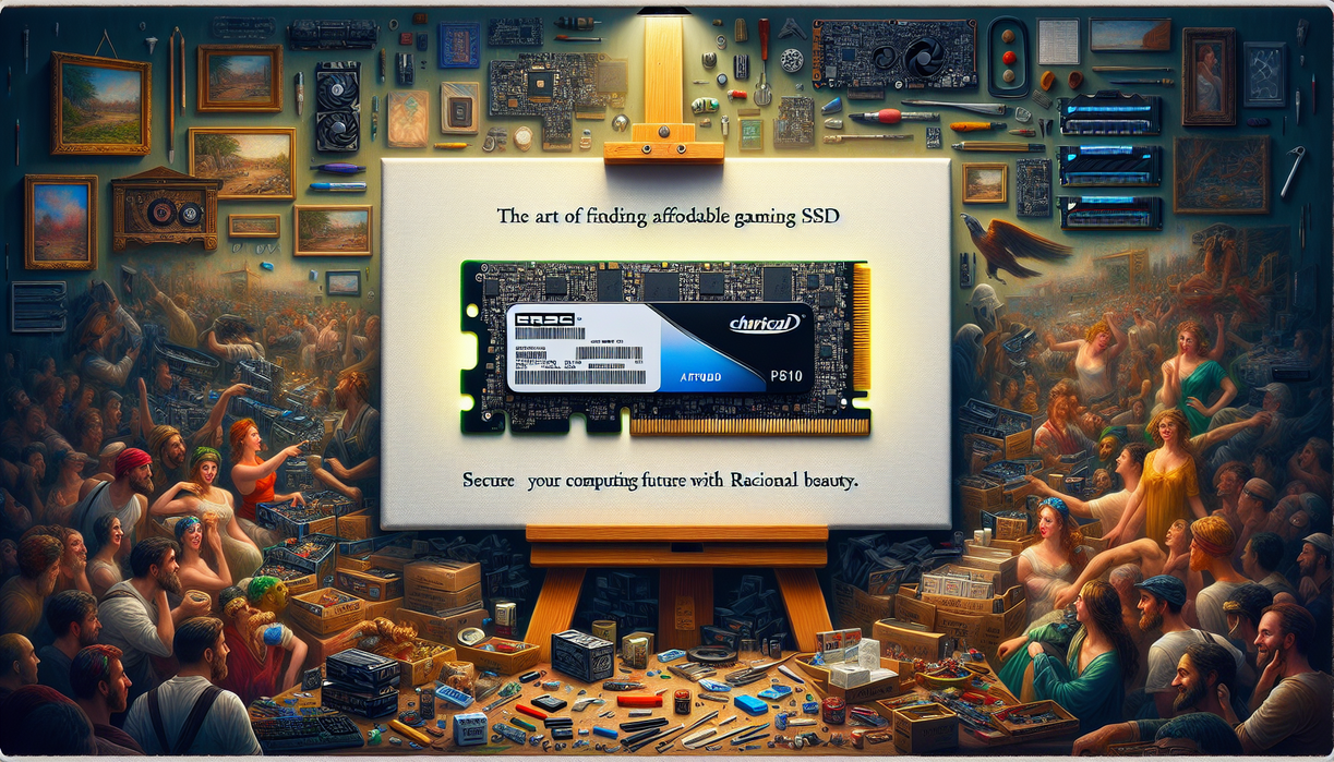 Crucial P510: Saat SSD Gaming Jadi Karya Seni Terakhir