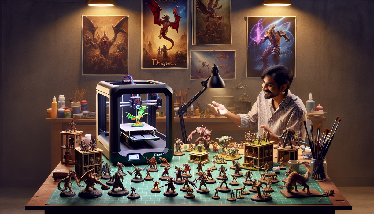 FLSUN T1: Mesin Cepat Pencetak Miniatur Fantasi