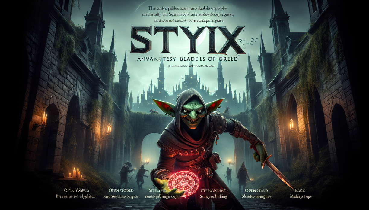 Styx: Blades of Greed, Saat Stealth Masuk Mode Goblin