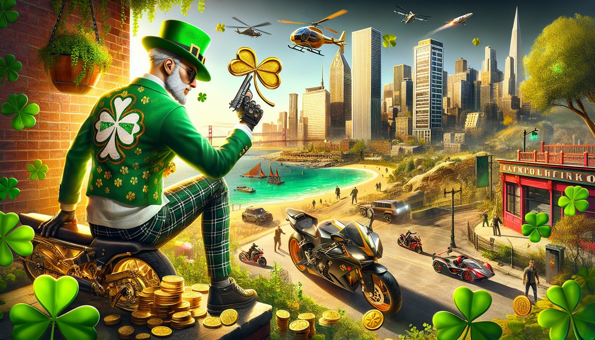 Berburu Lucky Clover GTA Online: Konten Spesial St. Patrick