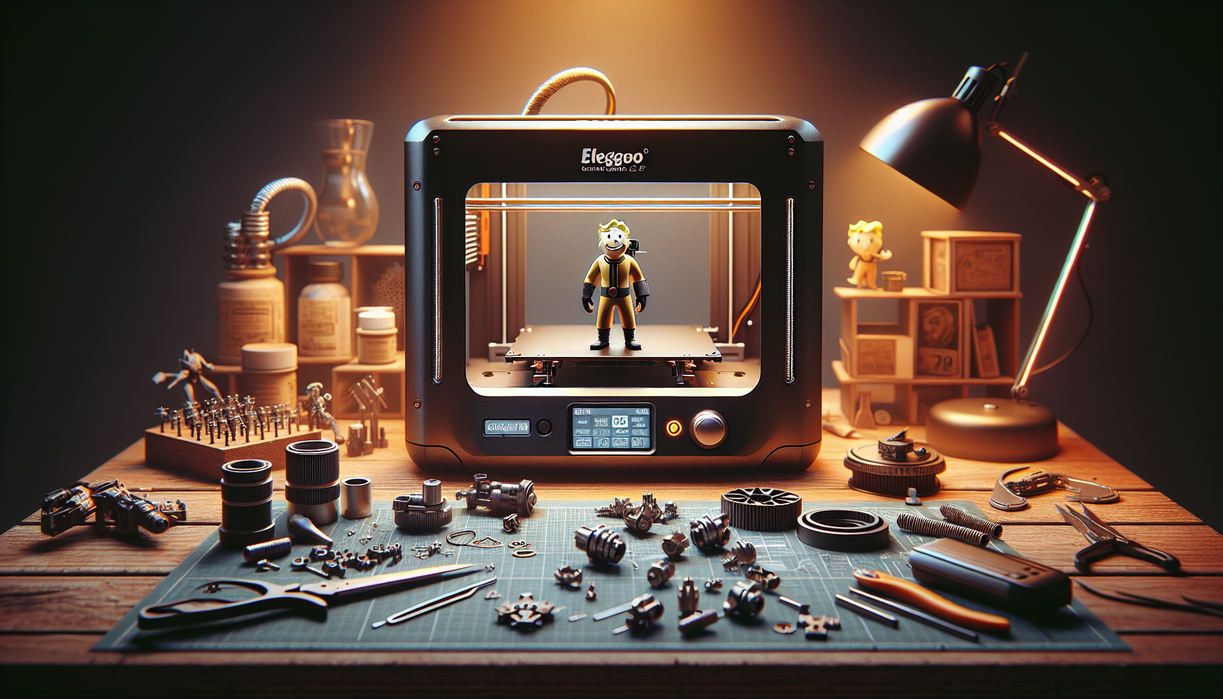 Mencetak Action Figure Fallout Pertama Tanpa Pusing