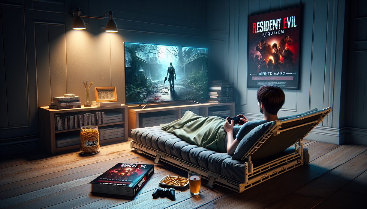 Rahasia Infinite Ammo RE Requiem dari Kasur Lipat