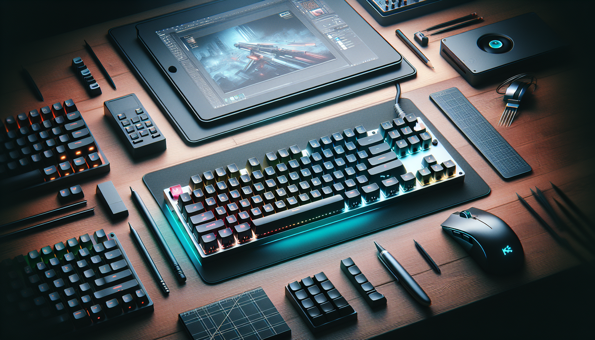 Keyboard Magnetik Cherry MX 8.2 Pro TMR untuk Konten