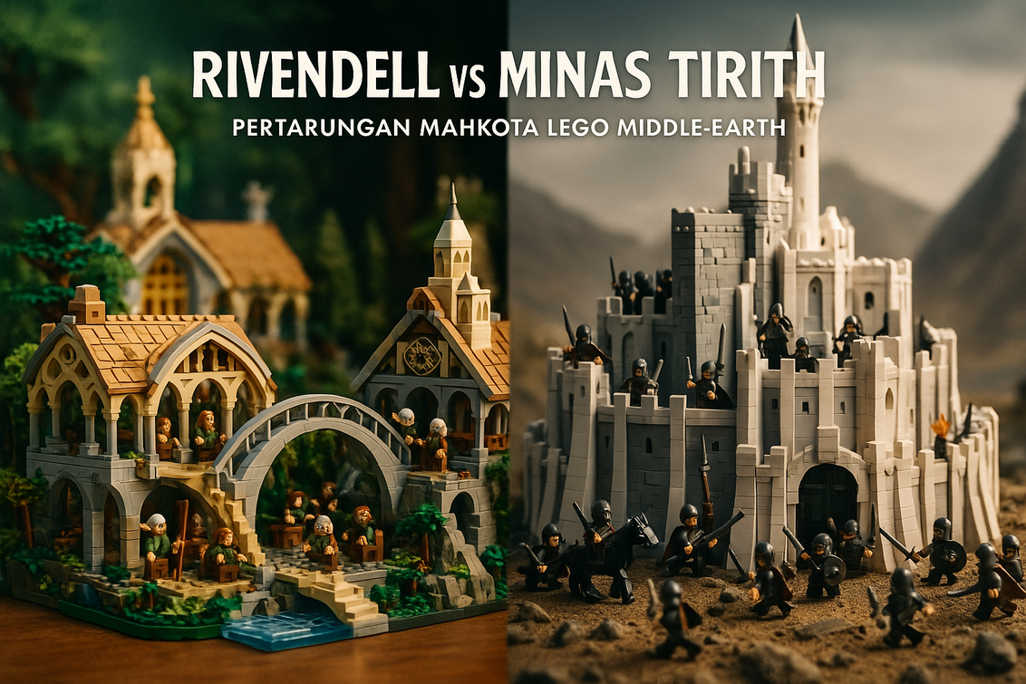 Minas Tirith: Konten Lego Baru Penakluk Rivendell