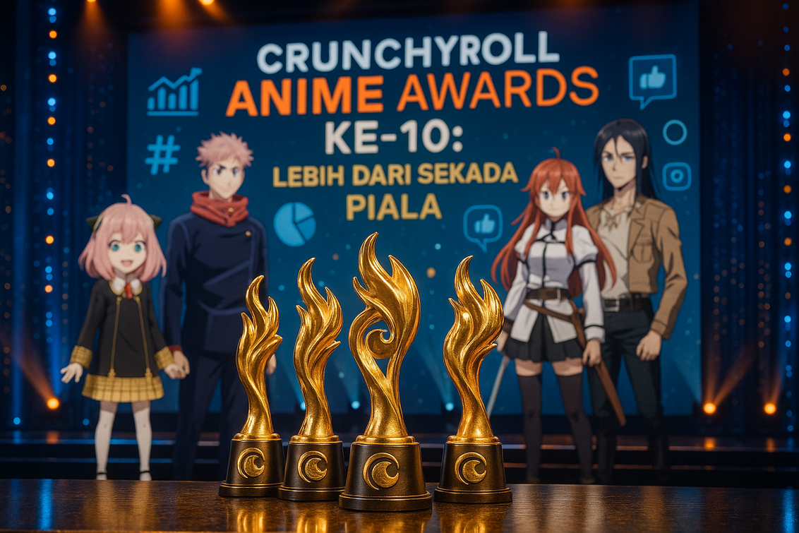 Crunchyroll Anime Awards: Panggung, Data, dan Masa Depan