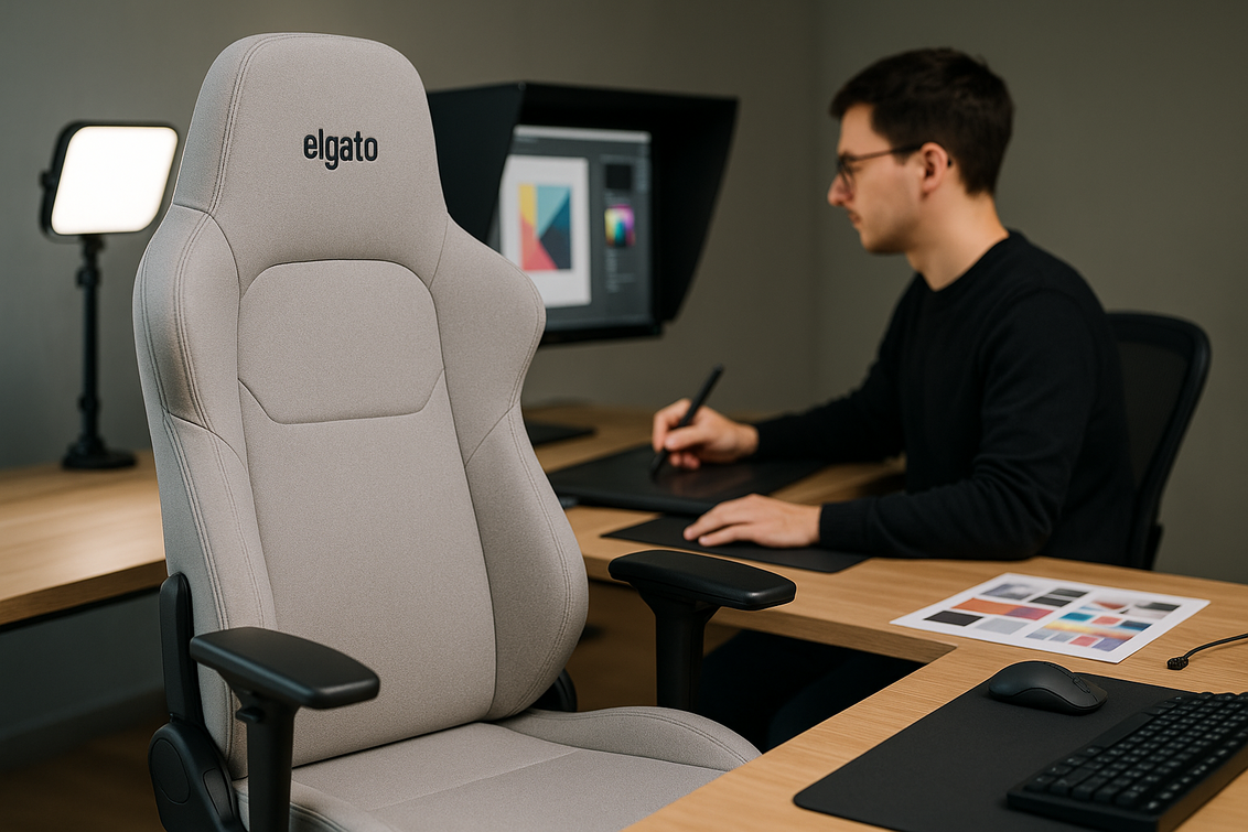 Elgato Embrace: Kursi Gaming Rasa Desain Grafis