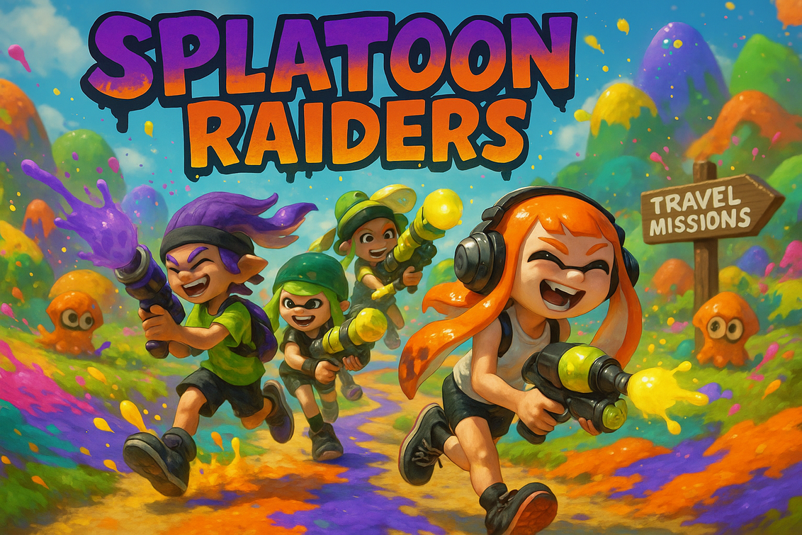 Splatoon Raiders: Travel Aksi Seru Bareng Teman